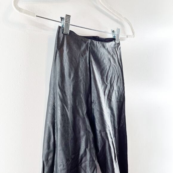 Commando Perfect Control Pull On High Rise Faux Leather Leggings Black XS - Picture 6 of 9